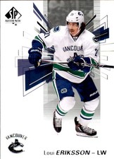 2016-17 SP Authentic #98 Loui Eriksson - HKY