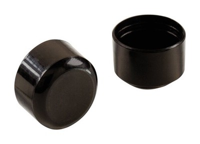 TIP LEG PLST BLK 7/8CD4