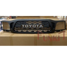 Front Mesh Grille For 2001 2002 2003 2004 Tacoma Honeycomb Grill Matte Black