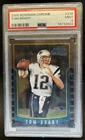 2000 Bowman Chrome Tom Brady Rookie RC #236 Patriots PSA 9