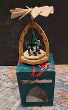 Richard Glasser German Wood Three Bavarian Men Octoberfest Thermic Pyramid 1727