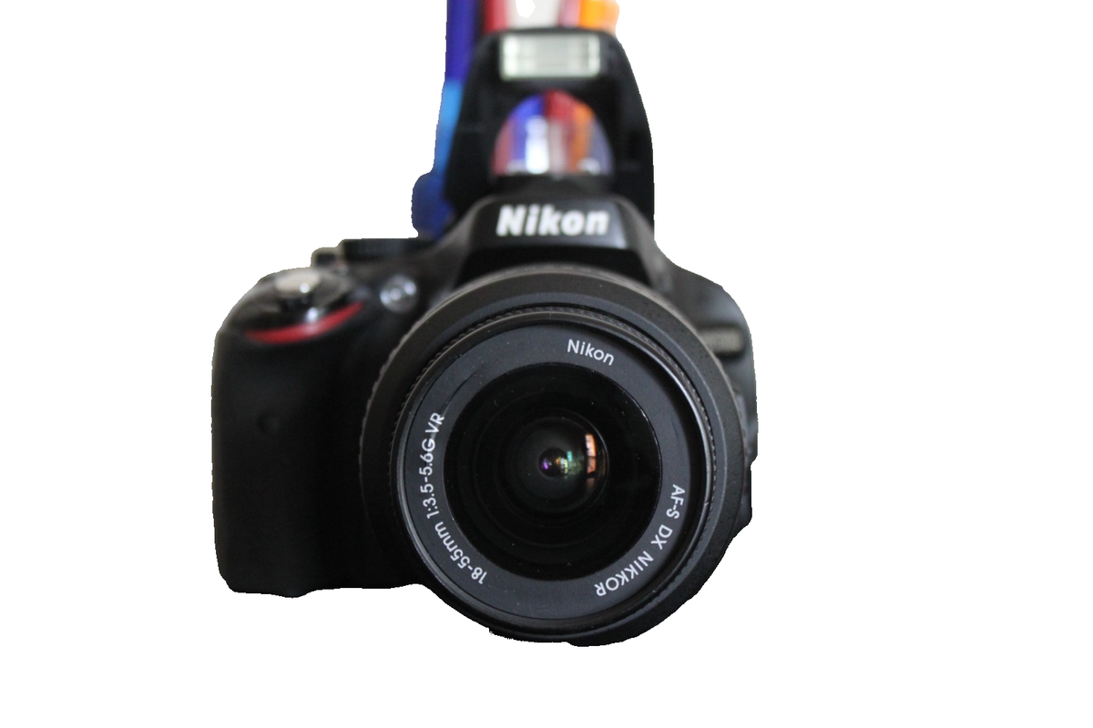 Nikon D5100 16.2MP Digital SLR Camera -Black Kit w/ AF-S DX VR 18