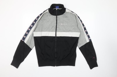 Sweatshirt Herren UK M Regular Champion Mehrfarbig Full Zip