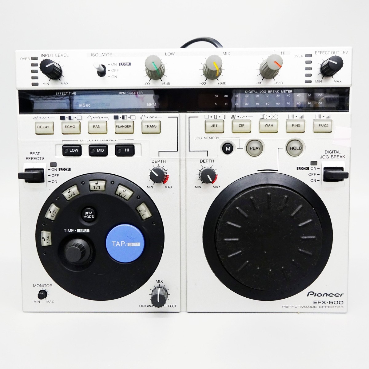 パイオニア　Pioneer EFX-500 エフェクター　ハウスDJ Pioneer EFX-500 DJ Turntable Mixer Controller Effector Silver