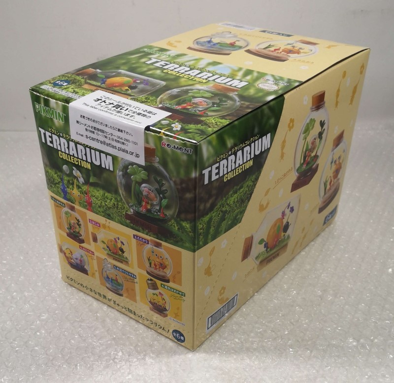 Pikmin Terrarium miniature pour décorer un bureau ou une table de nuit esprit zen