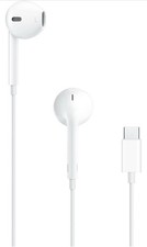 Apple EarPods Headphones with USB-C Plug, Wired Ear Buds with Built-in Remote to