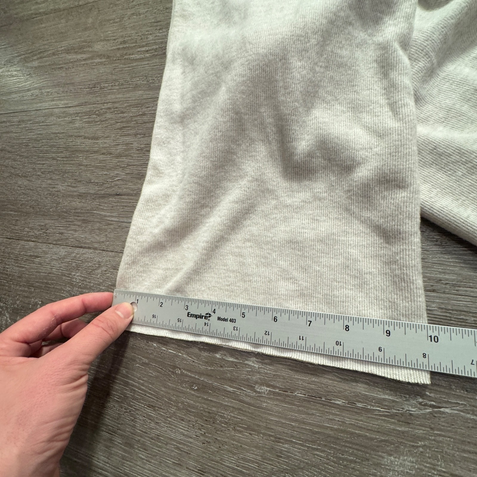 Zara Pants Womens Small Beige Stretch Flare Leg Boot Cut Pull On Knit 24x29 thumbnail 9