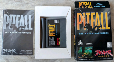 Atari Jaguar Spiel - Pitfall - The Mayan Adventure  - CIB - OVP ANLEITUNG