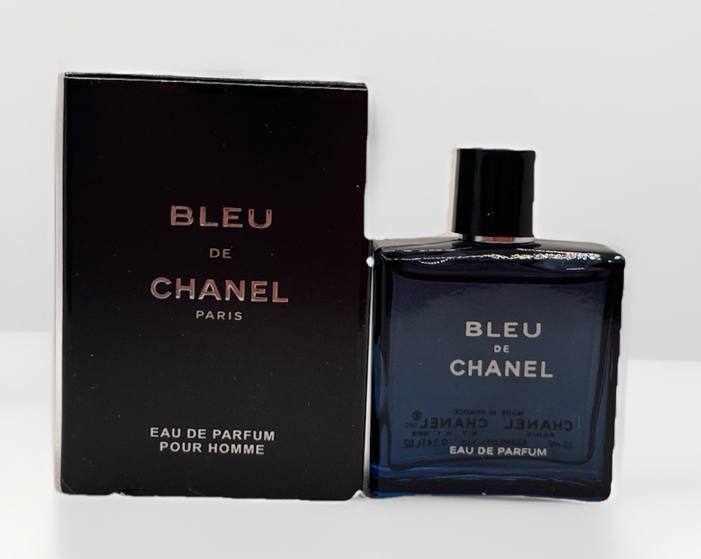 Bleu de CHANEL Eau de Parfum 10 ML Mini Bottle, Splash, Travel