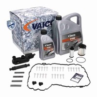Vaico Getriebefilter Satz + 6L GetriebeöL FüR Audi A4 A5 A6 Q5 7-Gang DL382