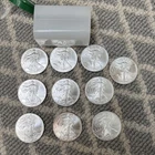 2009 American Eagle Walking Liberty 1oz Fine Silver Dollar Set Of 10