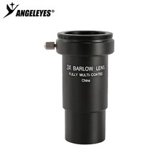 1.25inch 3X Barlow Lens Metal Multi-Coated Telescope Eyepiece M42x0.75 Thread