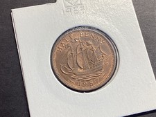 1957 Q Elizabeth II Half Penny nice Coin!&hellip;.