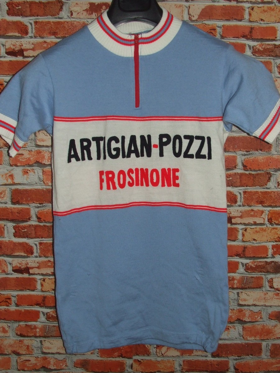 Maillot Cyclisme Vintage Eroica - Belarus 50% Laine Brodé, Taille XL (années 70)