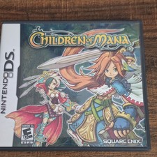 Square Enix Children of Mana Nintendo DS Case & Manual (2006) - NO GAME