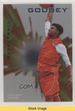 2021 Upper Deck Goodwin Champions Goudey Platinum Isaiah Todd #G32 READ kr0