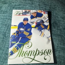 2025-26 UD Flair Tage Thompson - Image B Variant Forecheck /349 - Buffalo