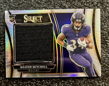 2023 Panini Select Keaton Mitchell #SWA-KMI Rookie Patch /99