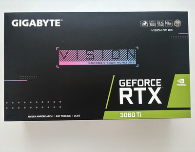 GIGABYTE GeForce RTX 3060 Ti VISION OC 8GB