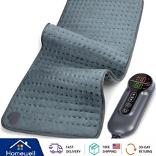 Portable Heating Pad for Back  Neck Pain Relief - 6 Heat Settings, Auto Off