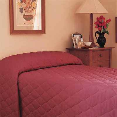 Martex Mainspread Chianti Bedspread, 118 In L, Chianti