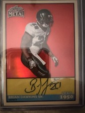 2026 Leaf Metal Brian Dawkins Auto 2/4 LA-BD1 Rare Eagles HOF 🔥