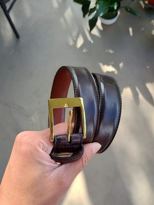 Brooks Brothers Shell Cordovan Belt Size 40 (Burgundy) | eBay