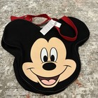 NWT Disney Parks Mickey Mouse Big Face Large Canvas Tote Bag — photo 1