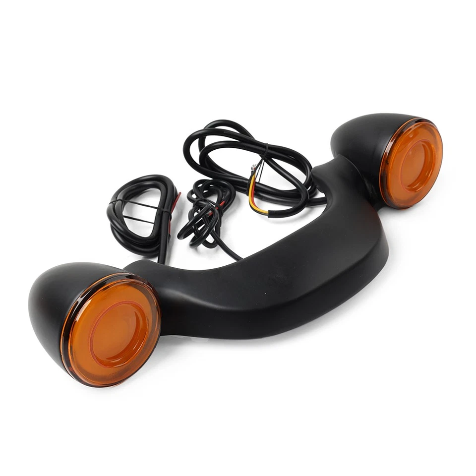 For Harley Touring Glide FLTRX FLHX 10-21 Rear Turn Signal Brake Light Bar Lamp - Image 3 of 4