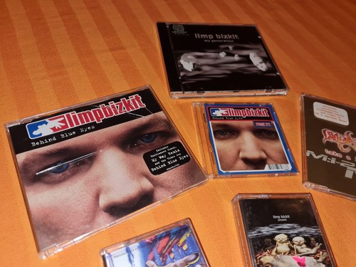 Limp Bizkit CDs Pockit MC Kassetten Single Maxi Rock 2000er CD Album Set - Picture 3 of 10