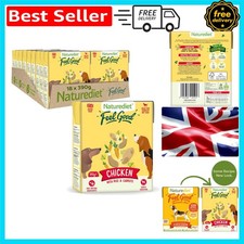 All-Natural Chicken Wet Dog Food 390g - Pack of 18 for Sensitive Stomachs 4.41 per kilo