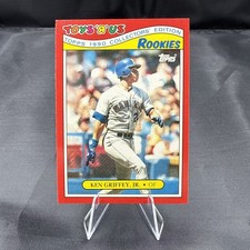 Topps 1990 Toys R Us Rookies Ken Griffey Jr #13 Seattle Mariners