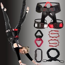 Heavy Bungee Resistance Band Set grawyti Yoga Bungee Cord Resistance Belt Set...