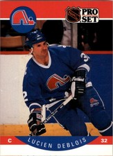 1990-91 Pro Set #244 Lucien DeBlois UER