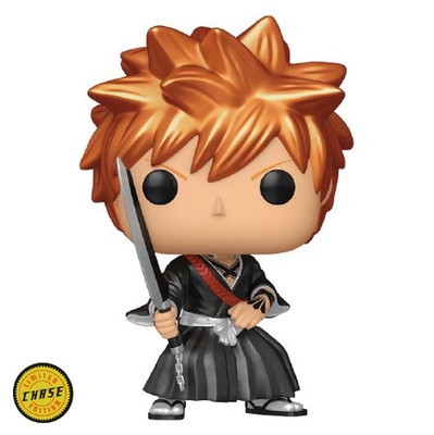 Ichigo Kurosaki Funko Pop 1610 Bleach Chase Edition Metallic