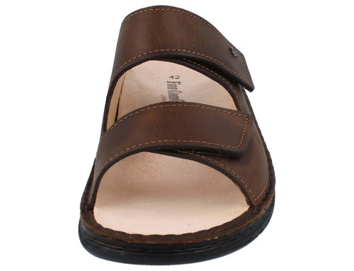 FINN COMFORT Rab Herren Pantolette braun gefettetes Nubukleder - Bild 3 von 7