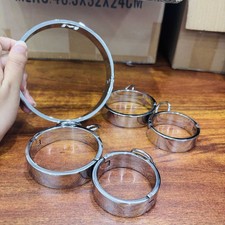 Metal Collar Handcuffs for Women Men Anklecuffs Couples Bondage Restraints BDSM