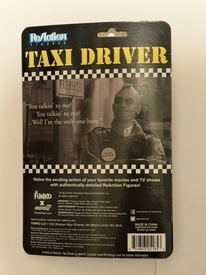 Taxi Driver Travis Bickle Action Figure - New, Sealed -reaction