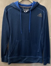Adidas Ultimate Hoodie Women  s S Royal Blue Logo