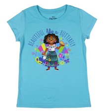 Disney Encanto Girl's Mirabel Beautiful Like A Butterfly Kids T-Shirt Tee