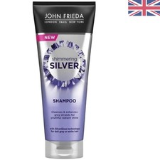 Transform Dull Grey Hair to Shimmering Silver with John Frieda 250ml Shampoo