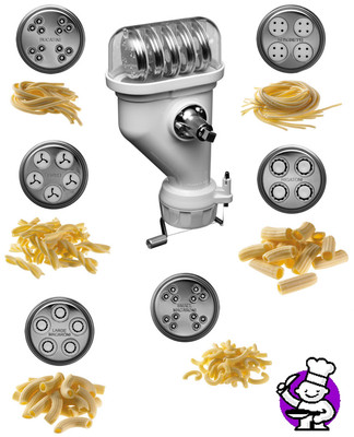 KitchenAid Mixer Pasta Press Stand-Mixer Attachment KPEXTA 6-pc Pasta spag maker 719399445292 | eBay