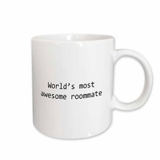 3dRose Worlds most awesome roommate Mug