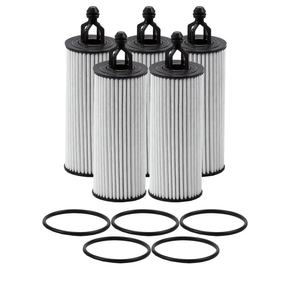 Wix WL10010XP Engine Oil Filter Kit (Metal Free) (5 Pieces)