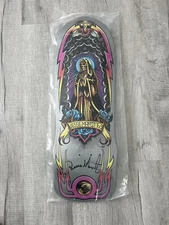 Limited Signed Dogtown Jesse Martinez Silver Metallic Guadalupe Deck Board Mint