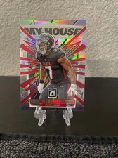 Bijan Robinson 2023 Donruss Optic My House Silver Prizm Falcons RC