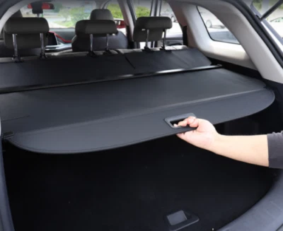 For Cayenne 2011-2018 2019-2024 Black Trunk Cargo Cover Luggage Carrier Kit
