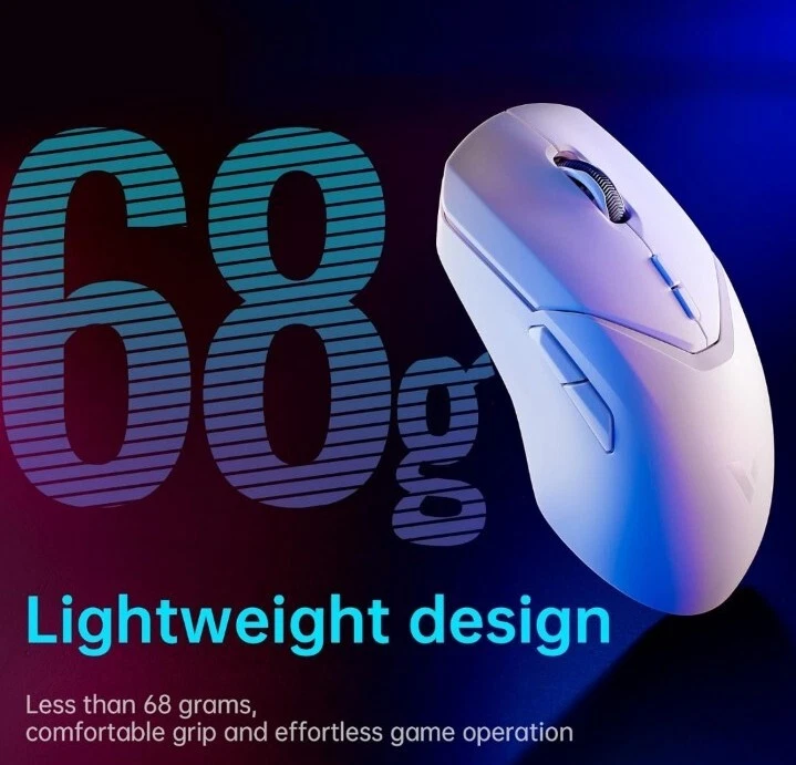 Rapoo VT9Pro Wireless Esports Grade Gaming Mouse | WHITE D30 - Image 3 of 4