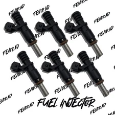 6Pcs Genuine 7531634 Fuel Injectors For BMW 2007-2012 128I 328XI Z4 528I L6 3.0L