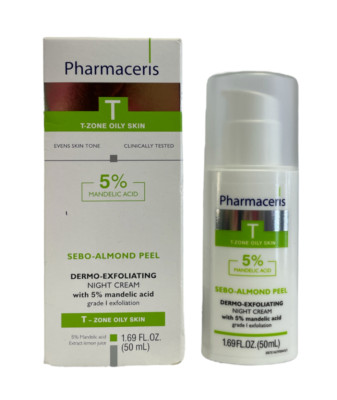 Pharmaceris T-Zone Oily Skin Exfoliating Night Cream (1.69fl.oz/50ml) As Seen